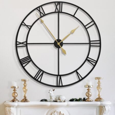 Oversized modern wall clock